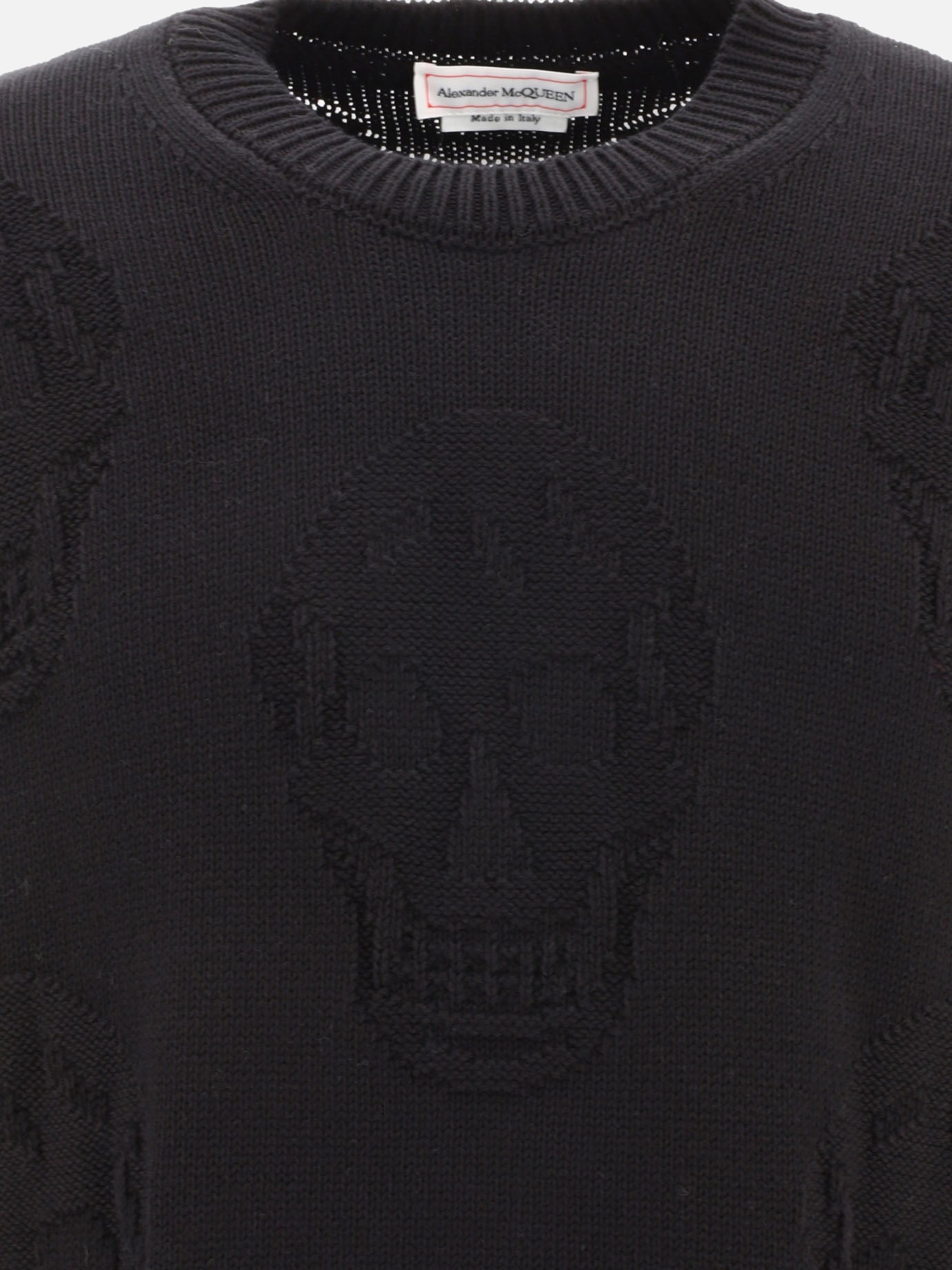 Textured Skull sweater