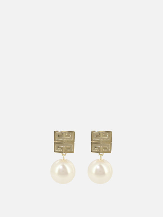 4G earrings with pearls