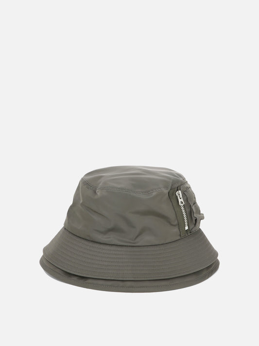 "Pocket" bucket hat