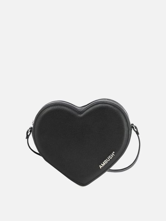 "Flat Heart" crossbody bag