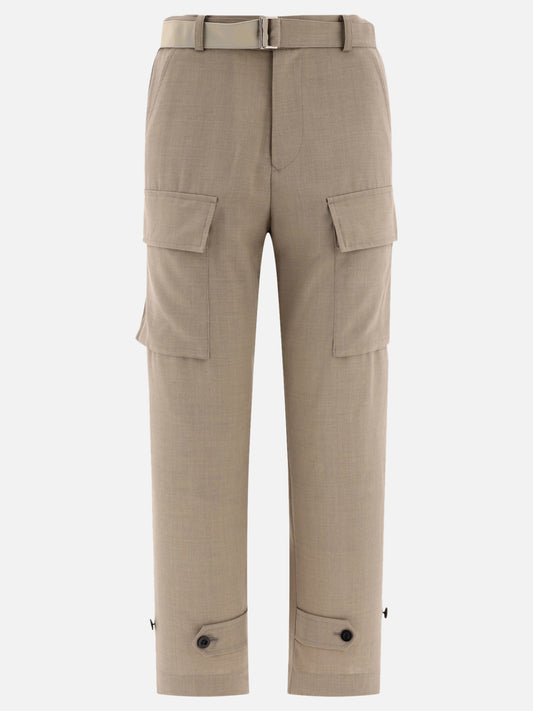 Cargo tailored trousers