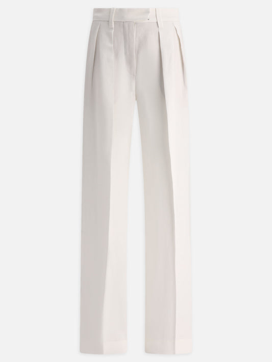 Wide tailored trousers