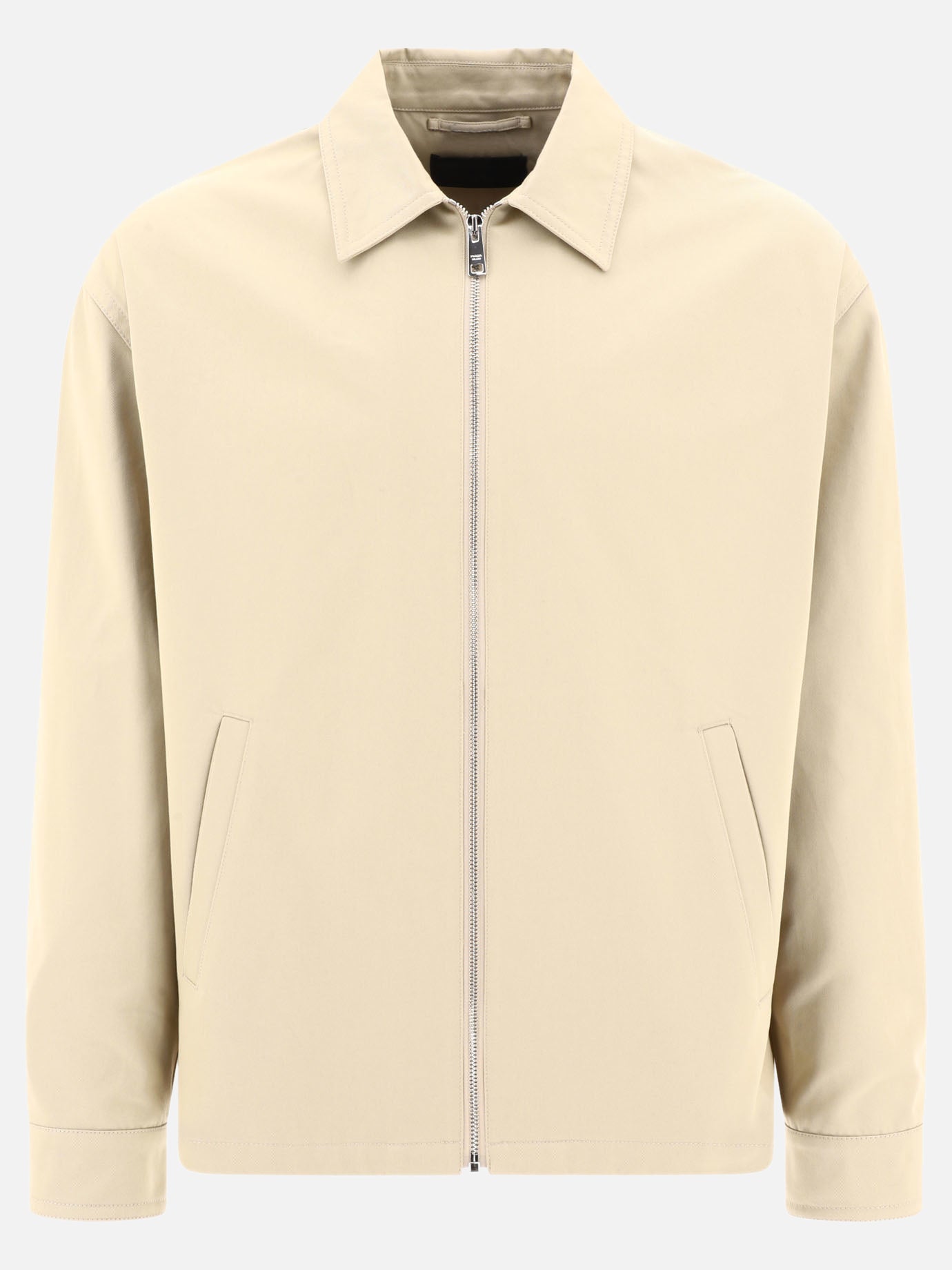 Overshirt with zipper