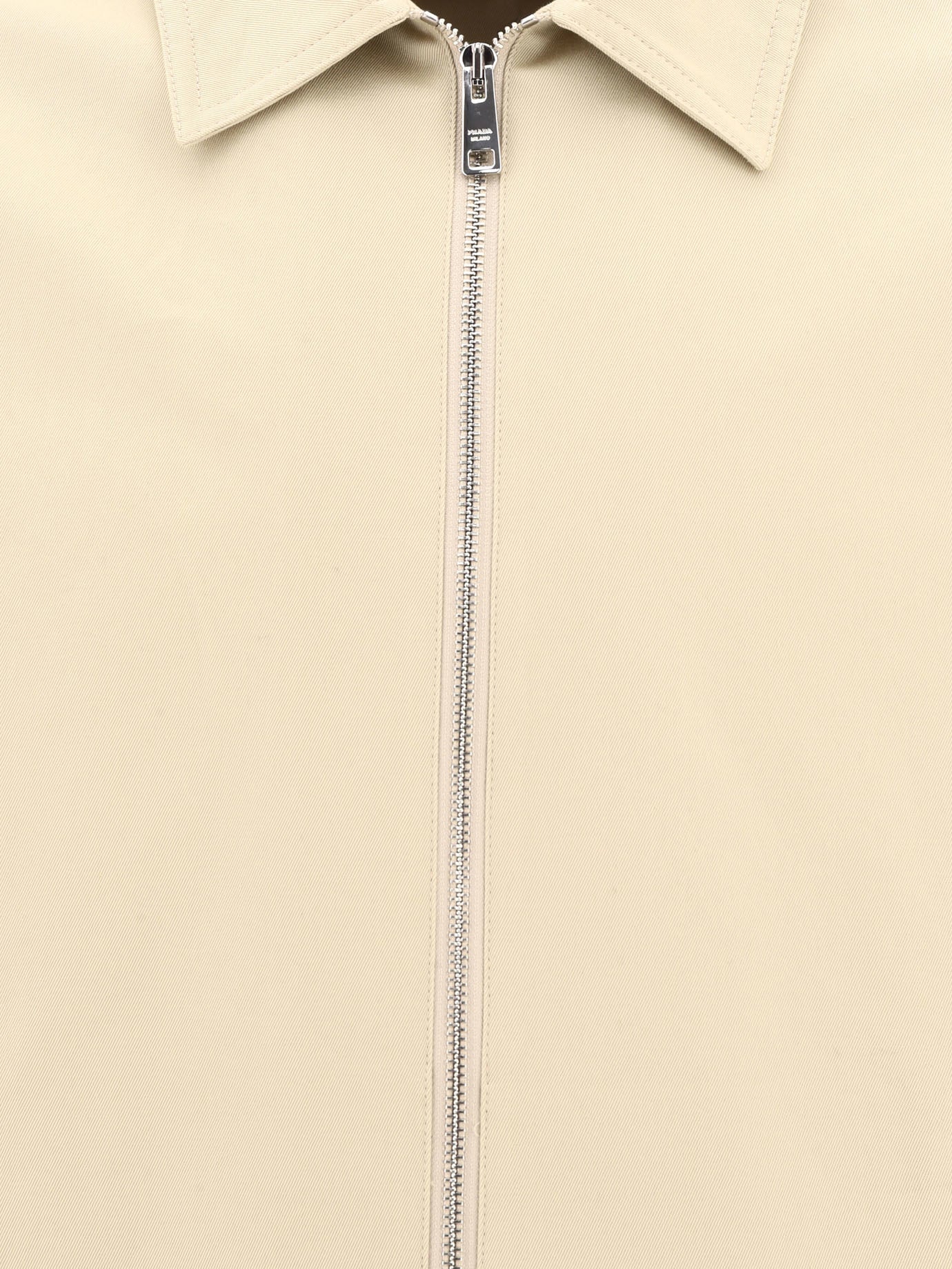 Overshirt with zipper