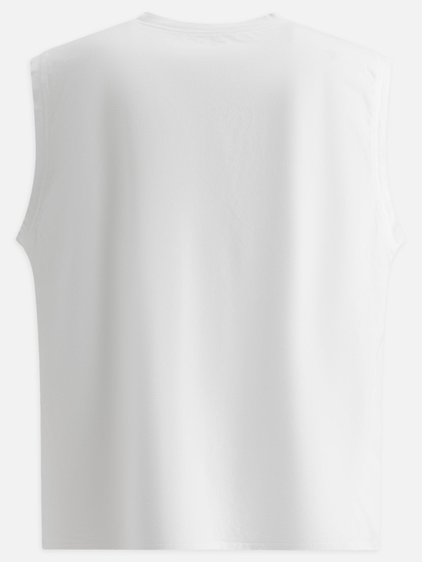 KAPITAL "Curtain Concho" tank top White