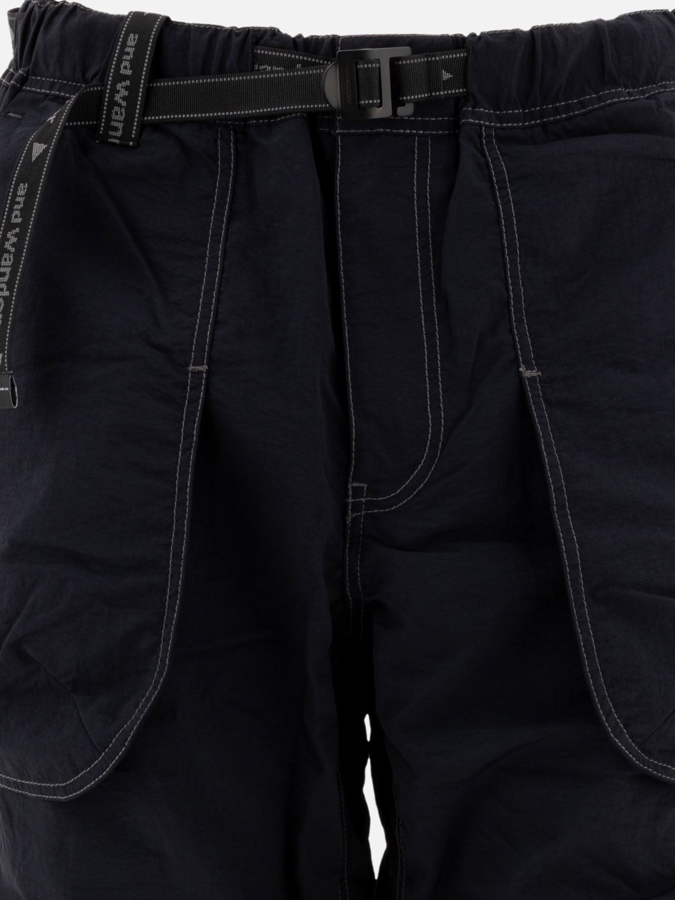 and Wander "NY Taffeta Hiker 2Way" trousers Black