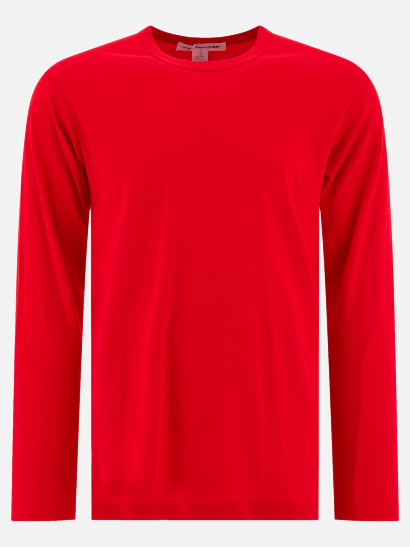 Comme Des Garçons Shirt Cotton t-shirt Red