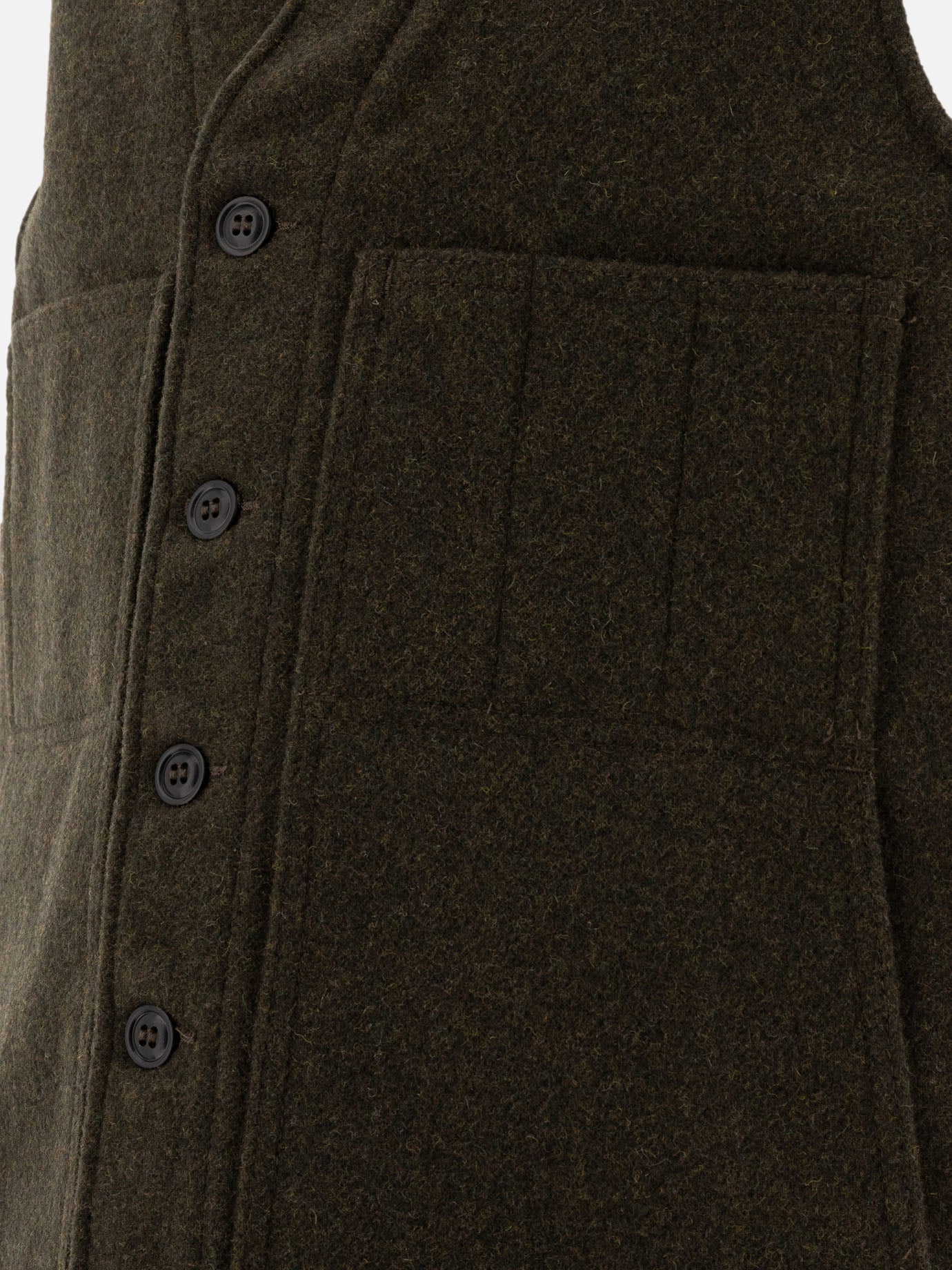 Filson "Mackinaw" wool vest Green