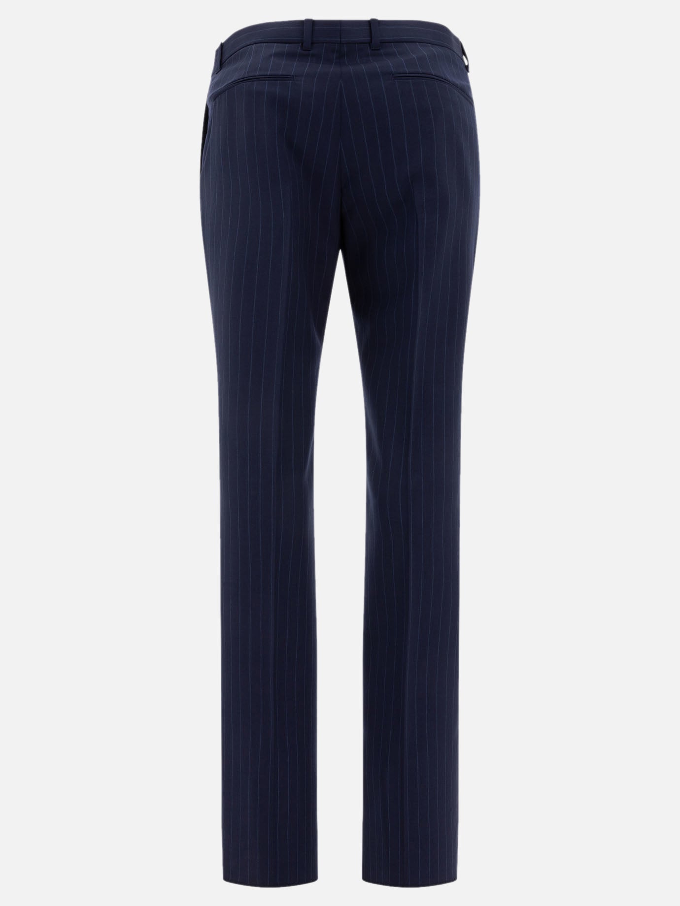 Givenchy Pinstriped tailored trousers Blue