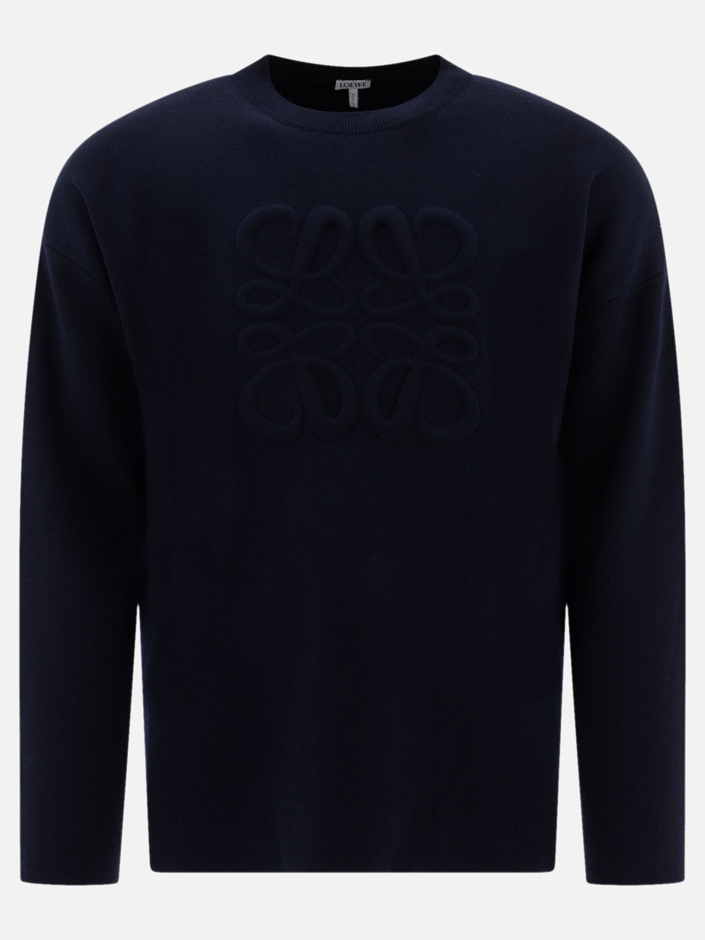 Loewe "Anagram" wool sweater Blue