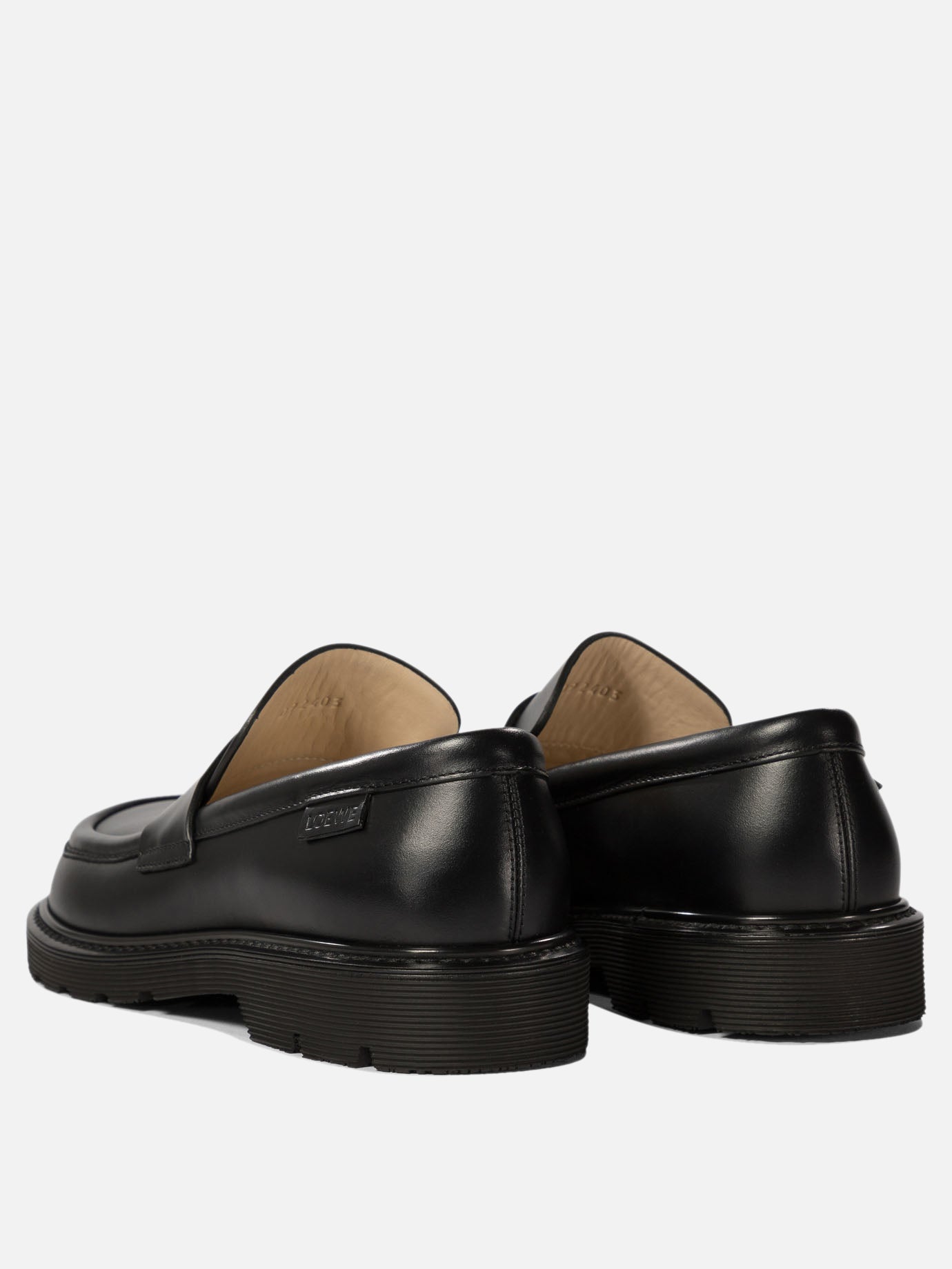 Loewe "Blaze" loafer in calfskin Black