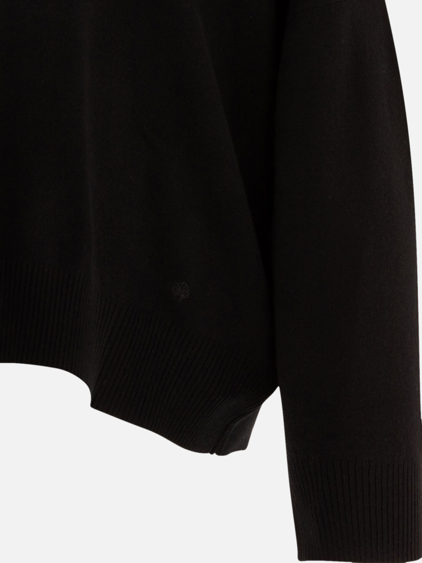 Loulou Studio "Murano" turtleneck sweater Black