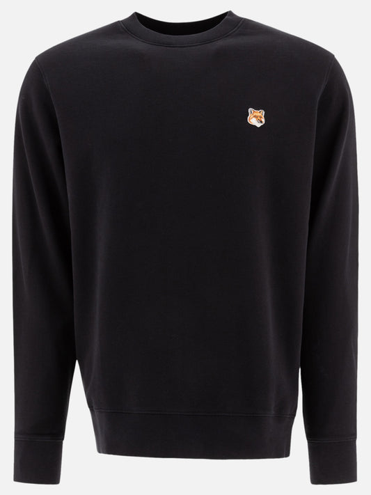 Maison Kitsuné "Fox Head" sweatshirt Black