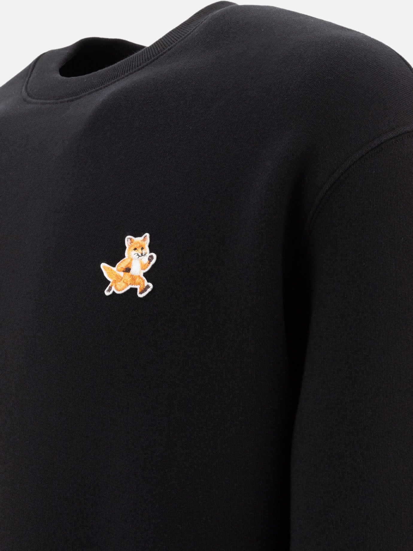 Maison Kitsuné "Speedy Fox" sweatshirt Black