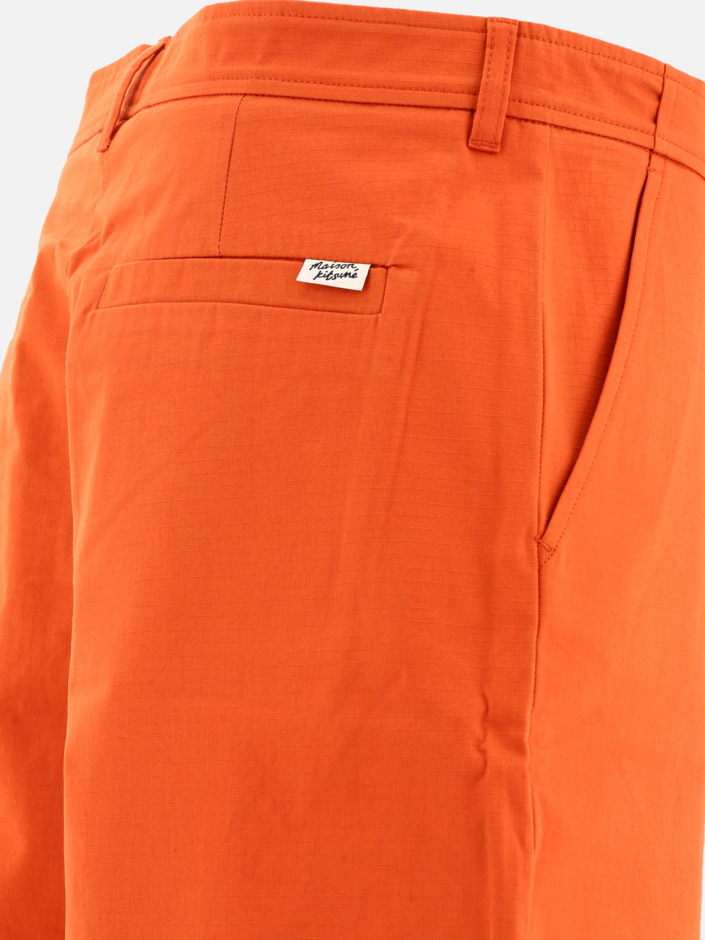 Maison Kitsuné "Board" shorts Orange