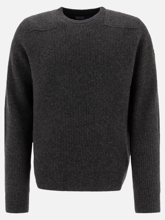 Polo Ralph Lauren English rib wool sweater Grey