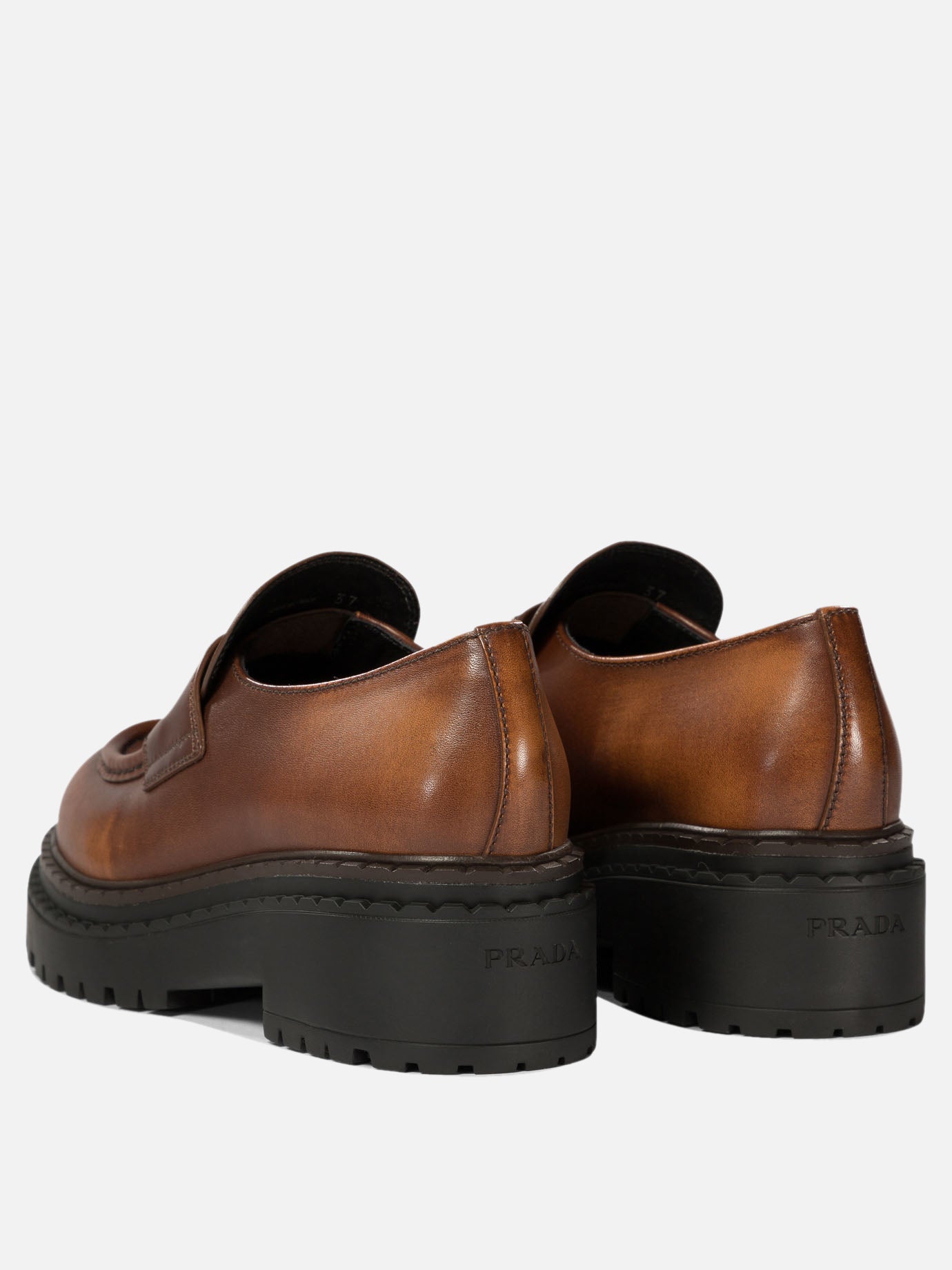 Prada "Double Chocolate" loafers Brown