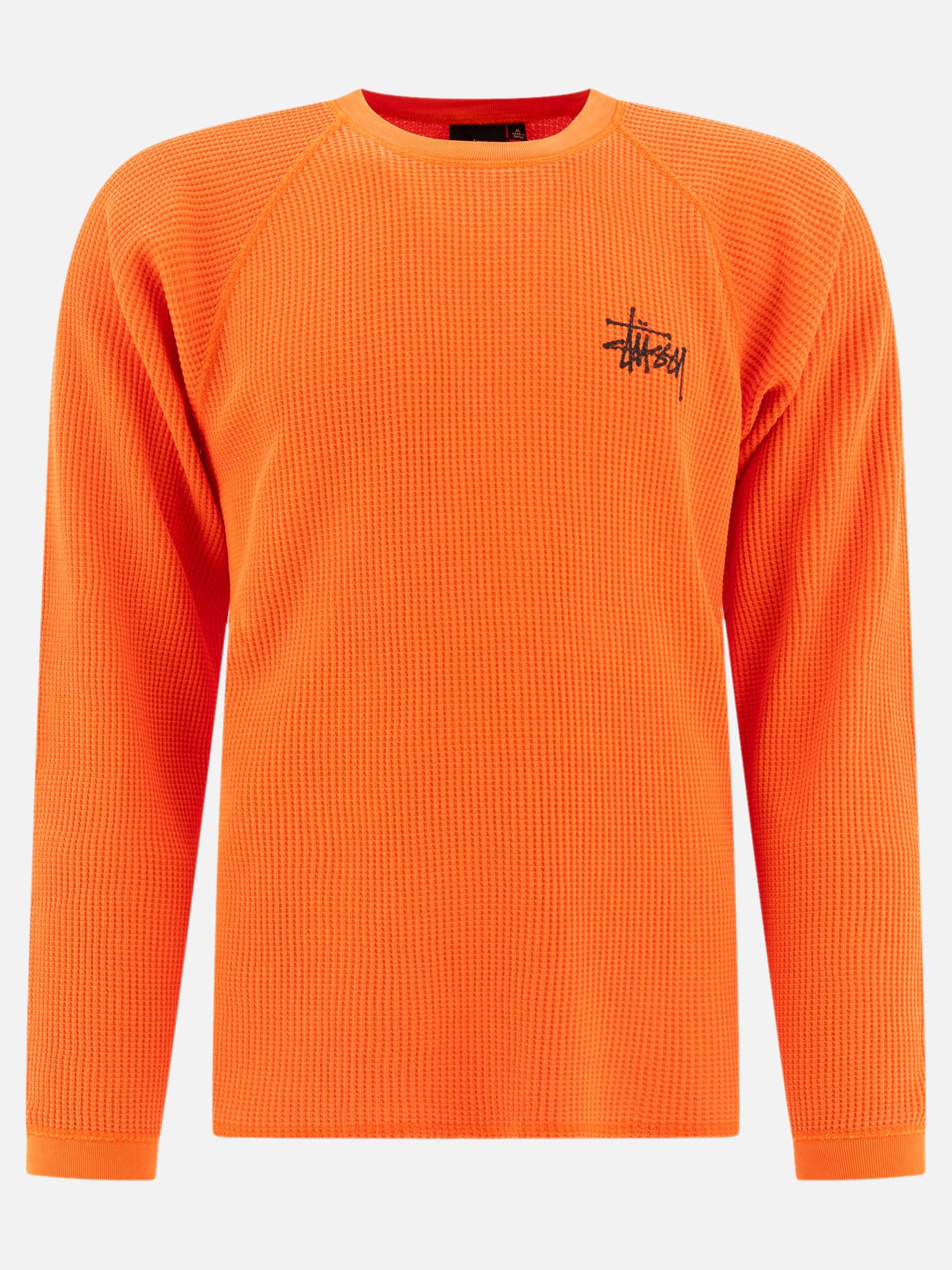 Stüssy "Basic Stock" thermal t-shirt Orange