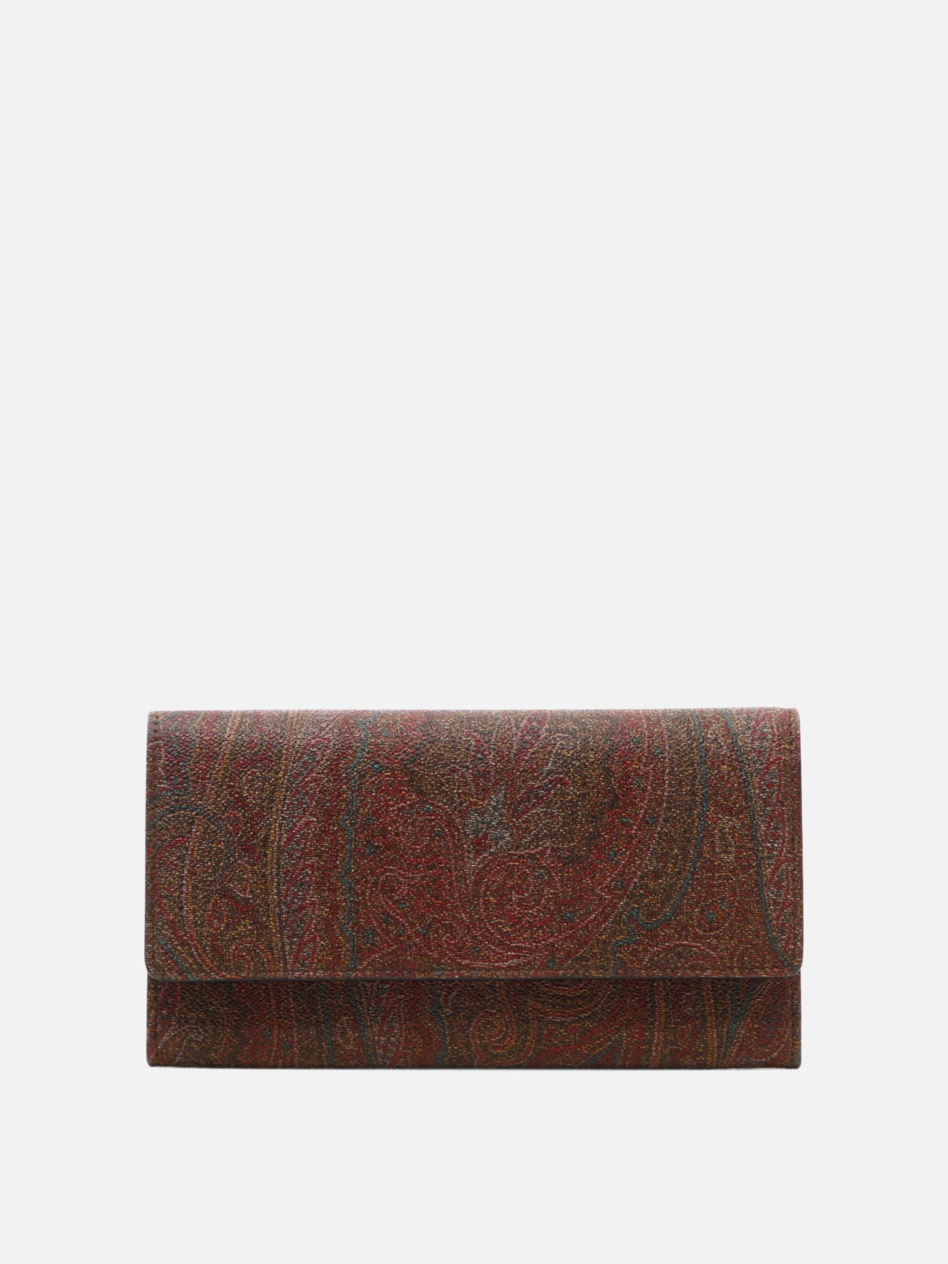 "Paisley" wallet with strap