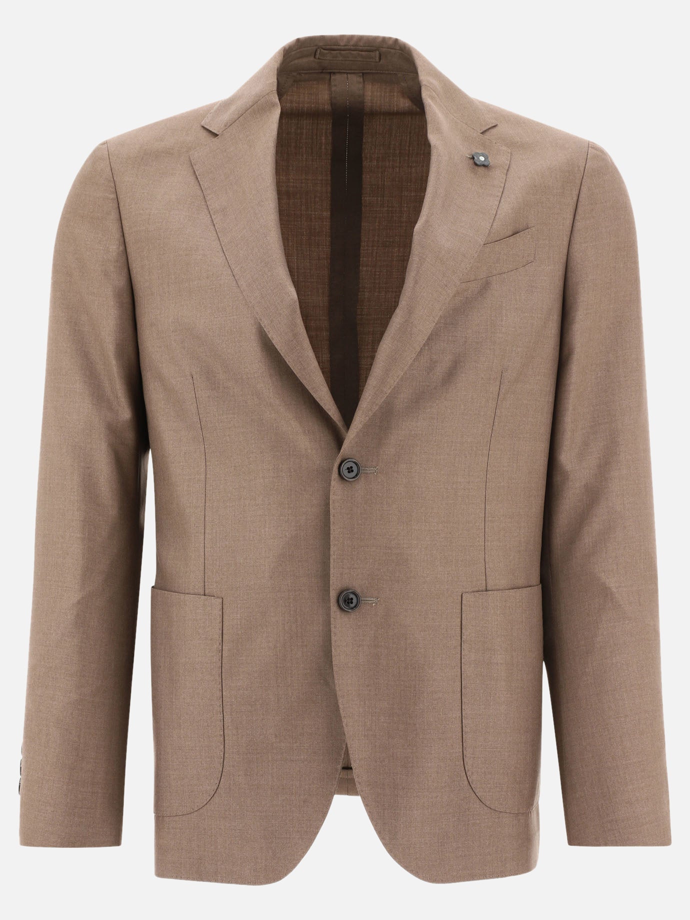 Single-breasted blazer with pocket