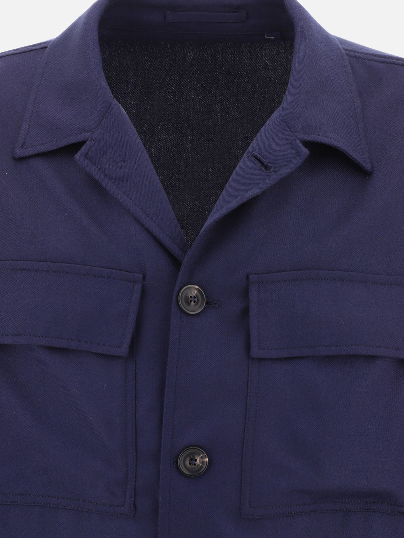 Overshirt with chest pockets
