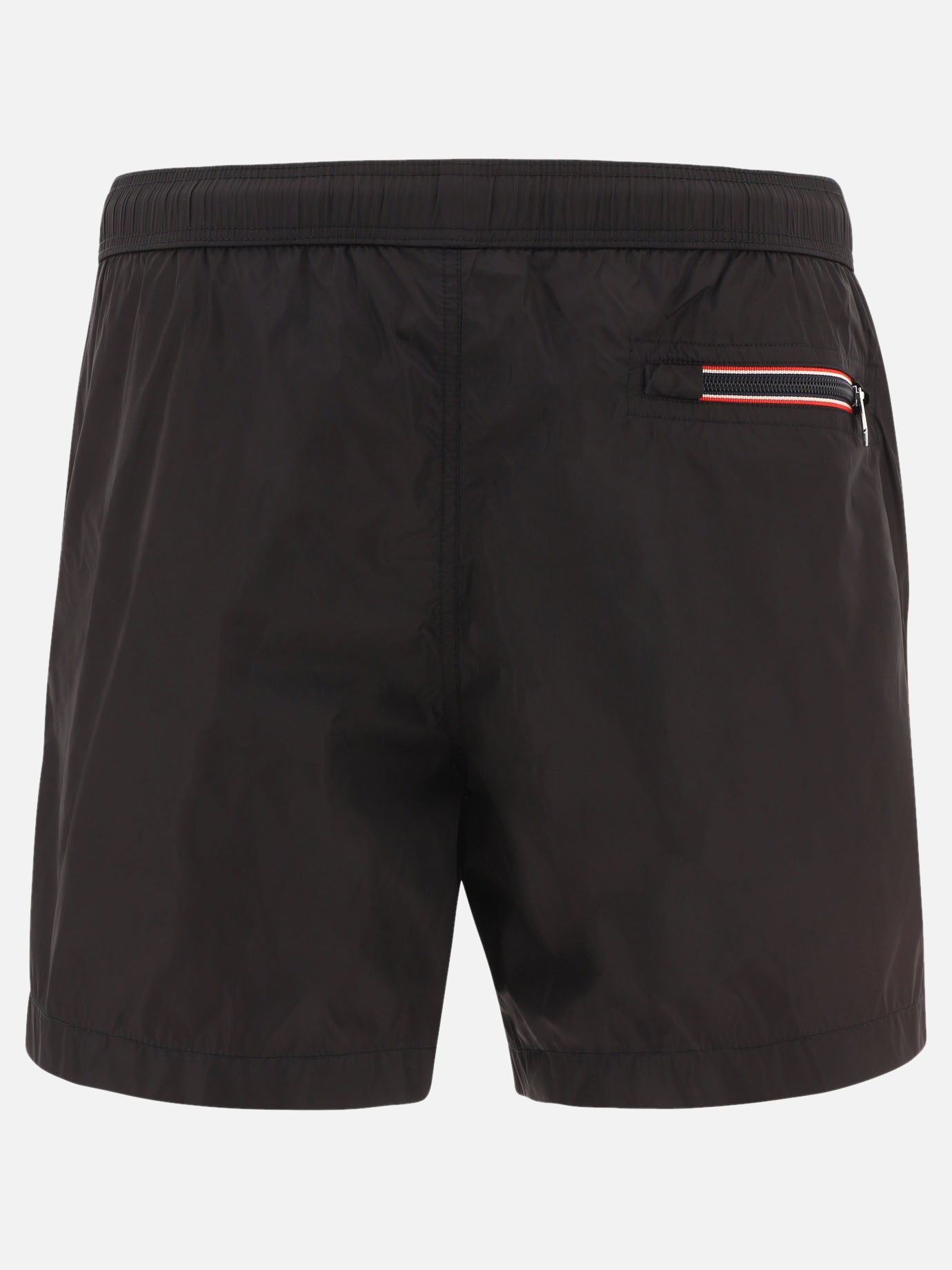 Swim shorts with patch