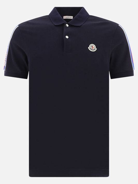 Polo with patch logo