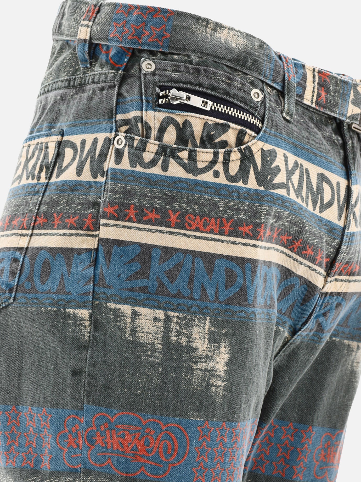 "Sacai x Eric Haze" jeans