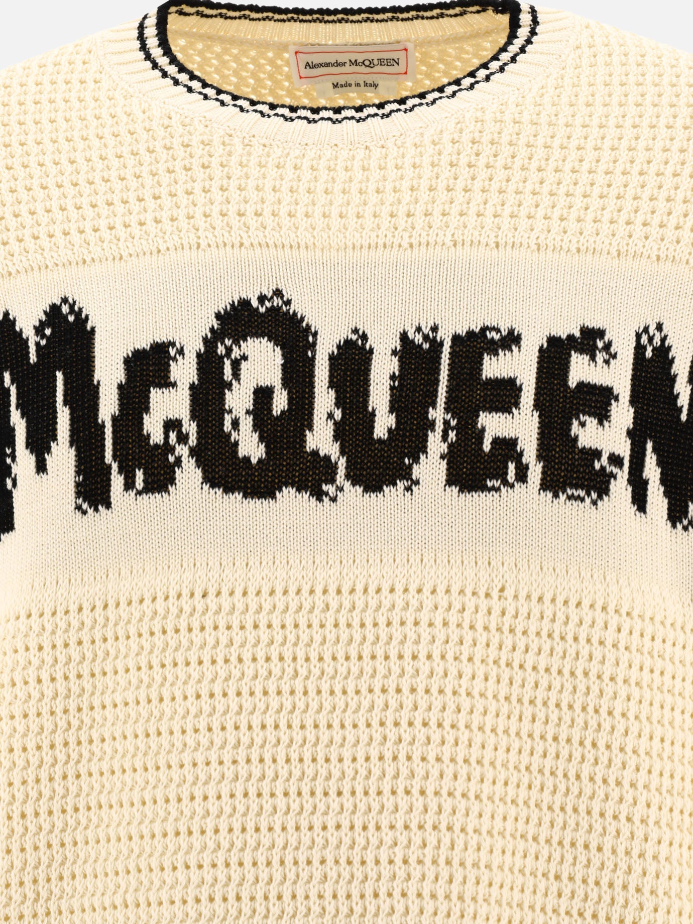 "McQueen Graffiti" sweater