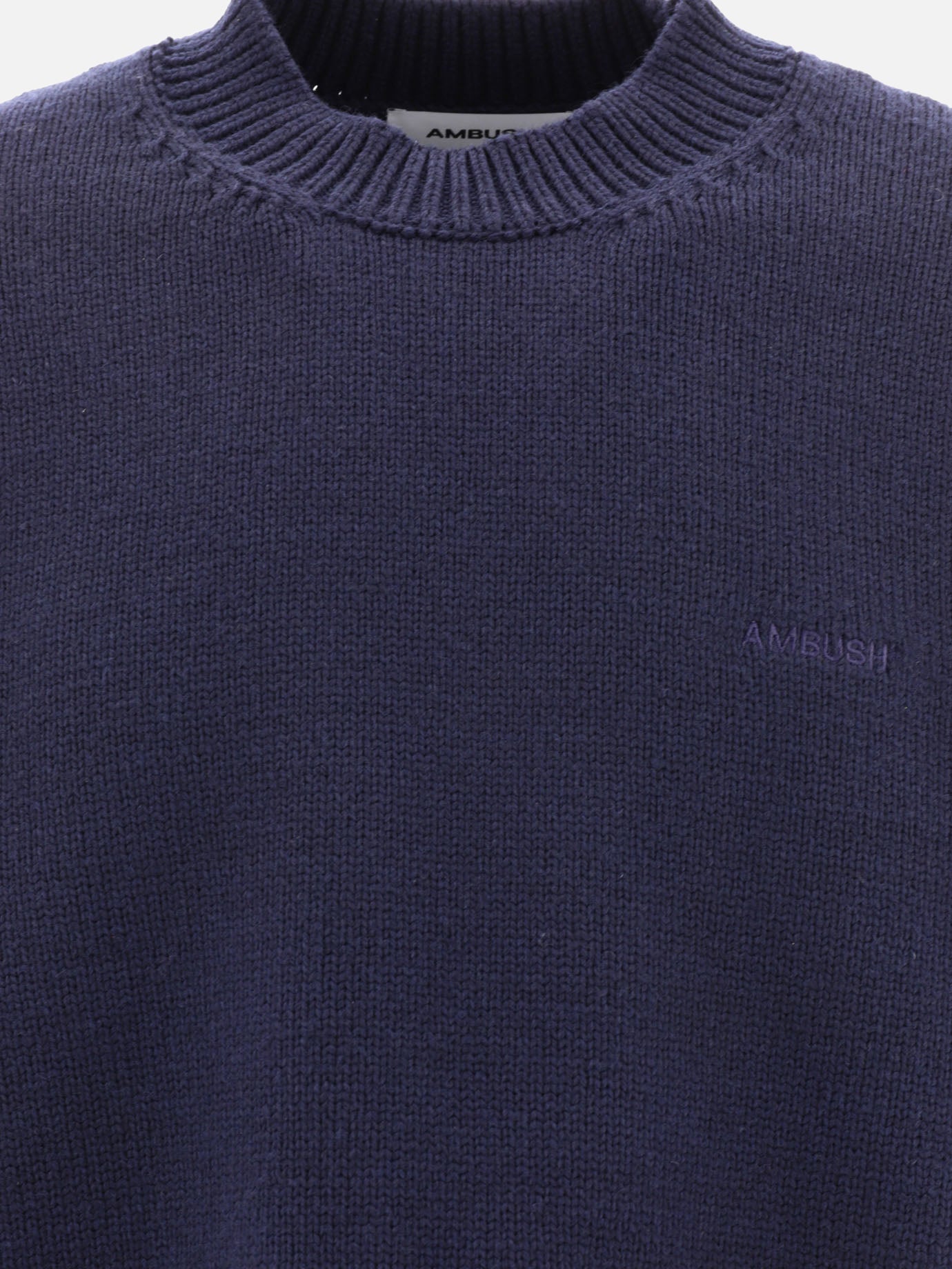 "FELTED KNIT" sweater