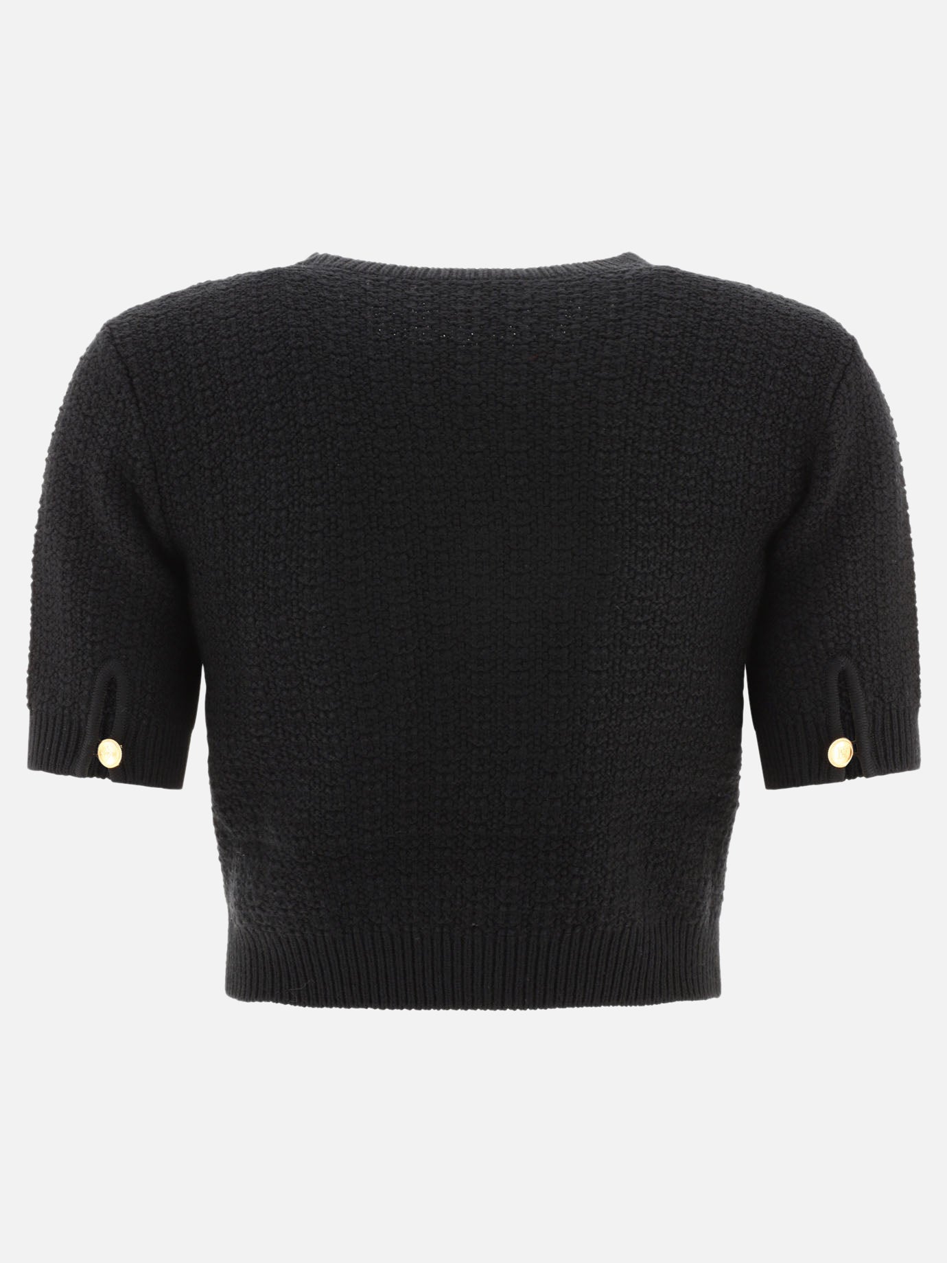 Wool sweater with pockets