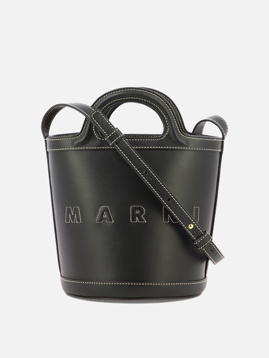 "Tropicalia Mini Bucket" crossbody bag