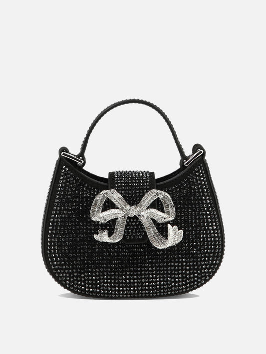 "Crescent Bow Micro" handbag