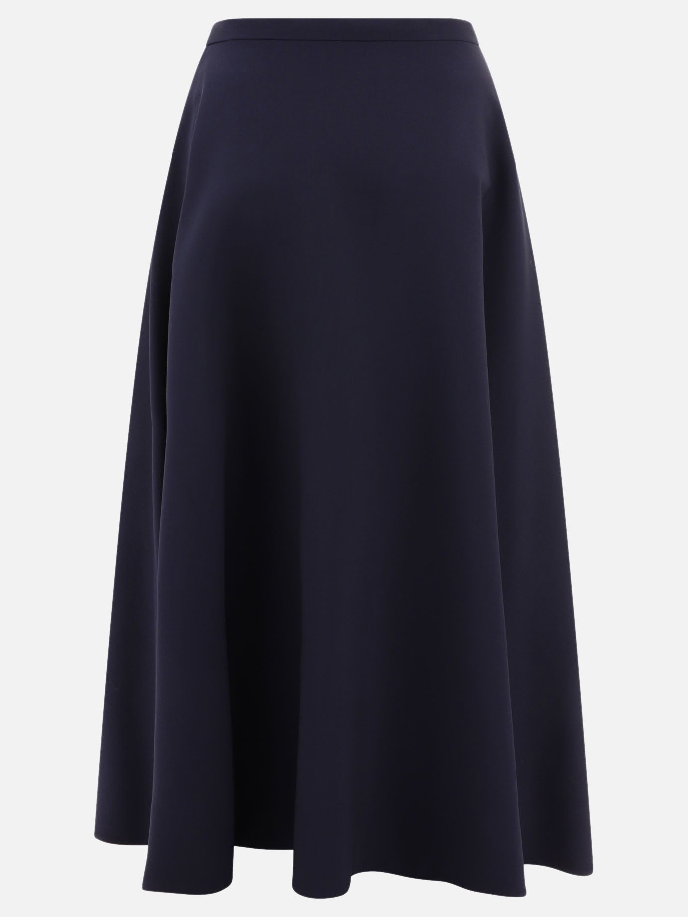 Crepe Couture Midi Skirt